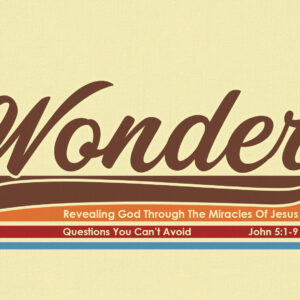 Wonder: Questions You Can’t Avoid